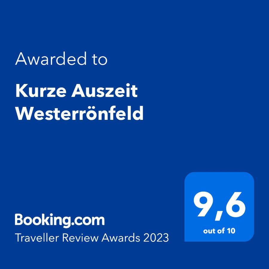 Kurze Auszeit Westerroenfeld Westerronfeld Экстерьер фото